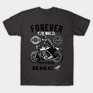 The legendary 550 Four Motorcycle T-Shirt